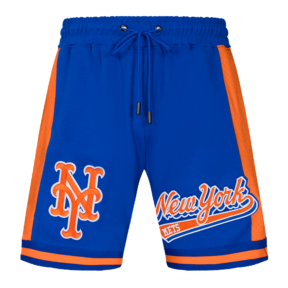 MLB NEW YORK METS SCRIPT TAIL MEN'S DK 2.0 SHORT (ROYAL BLUE/ORANGE)