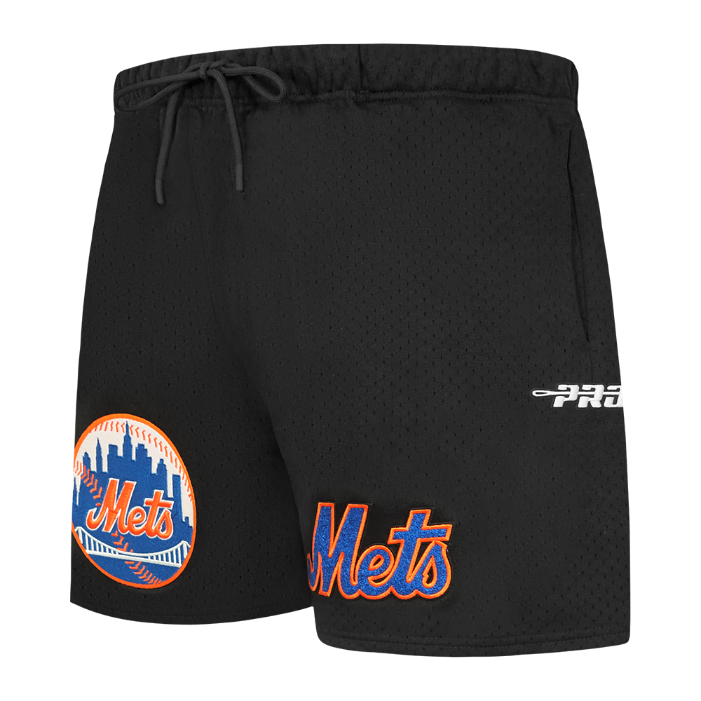 MLB NEW YORK METS SOUVENIR MEN'S MESH SHORT (BLACK)