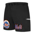 MLB NEW YORK METS SOUVENIR MEN'S MESH SHORT (BLACK)