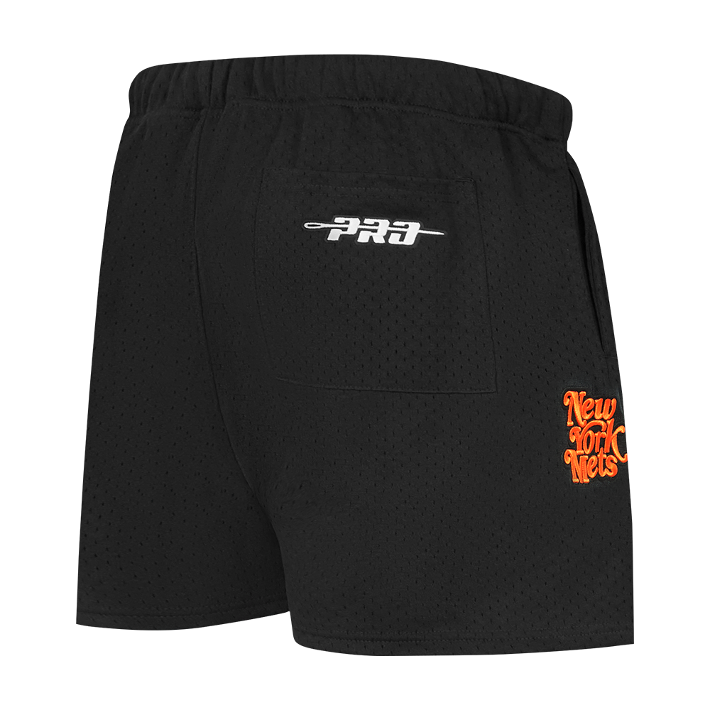 MLB NEW YORK METS SOUVENIR MEN'S MESH SHORT (BLACK)