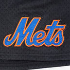 MLB NEW YORK METS SOUVENIR MEN'S MESH SHORT (BLACK)