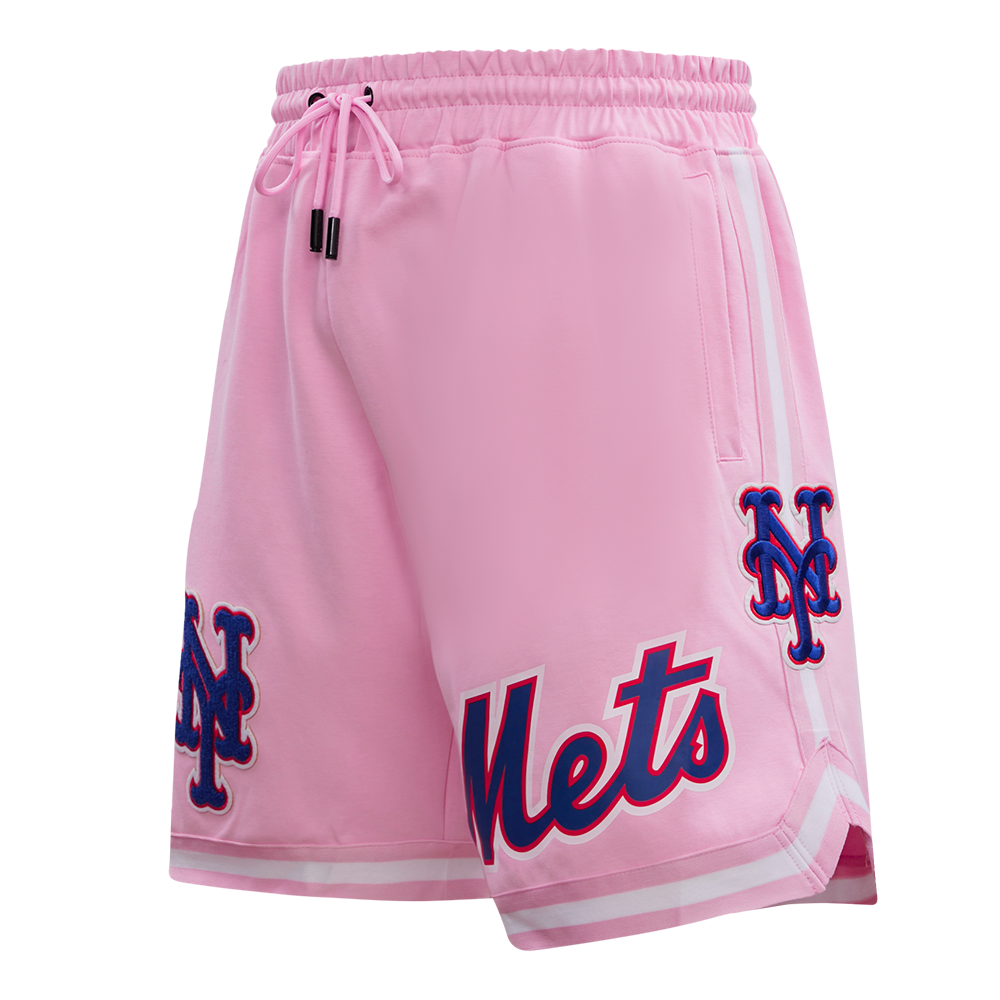 MLB NEW YORK METS CLASSIC CHENILLE MEN'S SHORT (PINK)