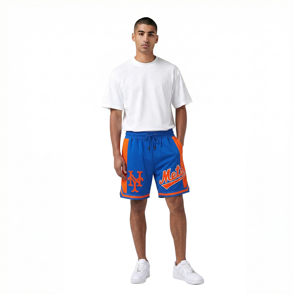 MLB NEW YORK METS RETRO CLASSICS MEN'S PRO 2.0 DK SHORT (ROYAL BLUE/ORANGE)
