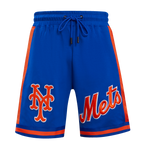 MLB NEW YORK METS RETRO CLASSIC SHORT 2.0 POUR HOMME (BLEU ROYAL/ORANGE/BLEU ROYAL)