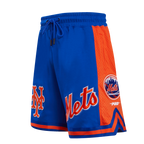 MLB NEW YORK METS RETRO CLASSIC SHORT 2.0 POUR HOMME (BLEU ROYAL/ORANGE/BLEU ROYAL)