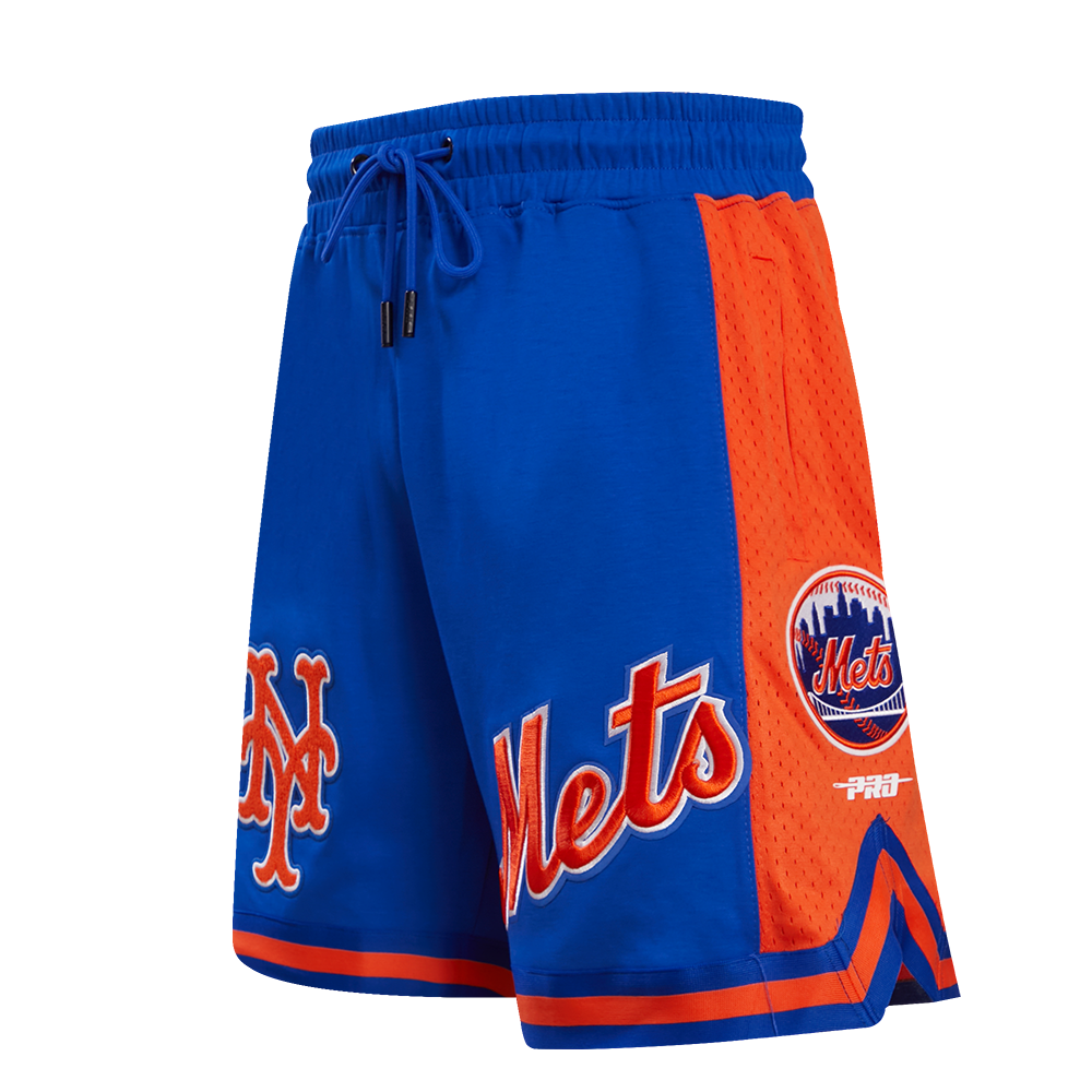 MLB NEW YORK METS RETRO CLASSIC SHORT 2.0 POUR HOMME (BLEU ROYAL/ORANGE/BLEU ROYAL)