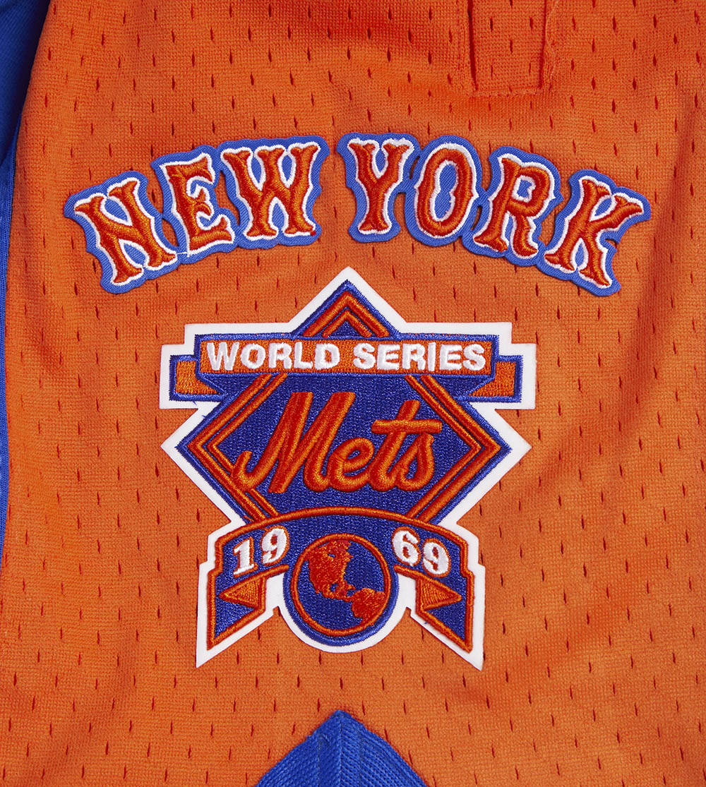 MLB NEW YORK METS RETRO CLASSIC SHORT 2.0 POUR HOMME (BLEU ROYAL/ORANGE/BLEU ROYAL)