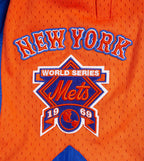 MLB NEW YORK METS RETRO CLASSIC SHORT 2.0 POUR HOMME (BLEU ROYAL/ORANGE/BLEU ROYAL)