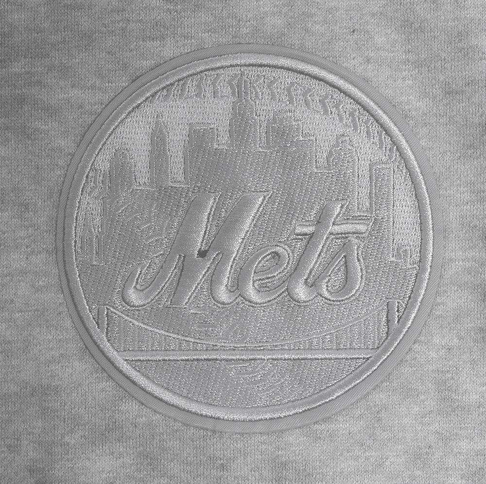 MLB NEW YORK METS NEUTRAL MEN'S  FLC SWEATPANT (DARK HEATHER GRAY)