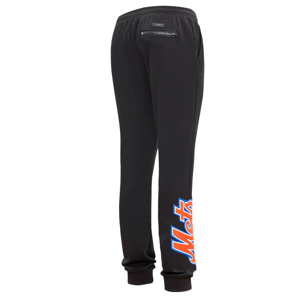 MLB NEW YORK METS CLASSIC CHENILLE MEN'S JOGGER (BLACK)