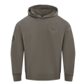 MLB NEW YORK METS NEUTRAL MEN'S  DROP SHOULDER FLC PO HOODIE (DARK TAUPE)