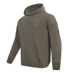 MLB NEW YORK METS NEUTRAL MEN'S  DROP SHOULDER FLC PO HOODIE (DARK TAUPE)