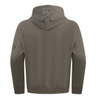 MLB NEW YORK METS NEUTRAL MEN'S  DROP SHOULDER FLC PO HOODIE (DARK TAUPE)