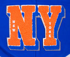 MLB NEW YORK METS MASH UP MEN'S RIB FLC PO HOODIE (ROYAL/ORANGE/ROYAL)