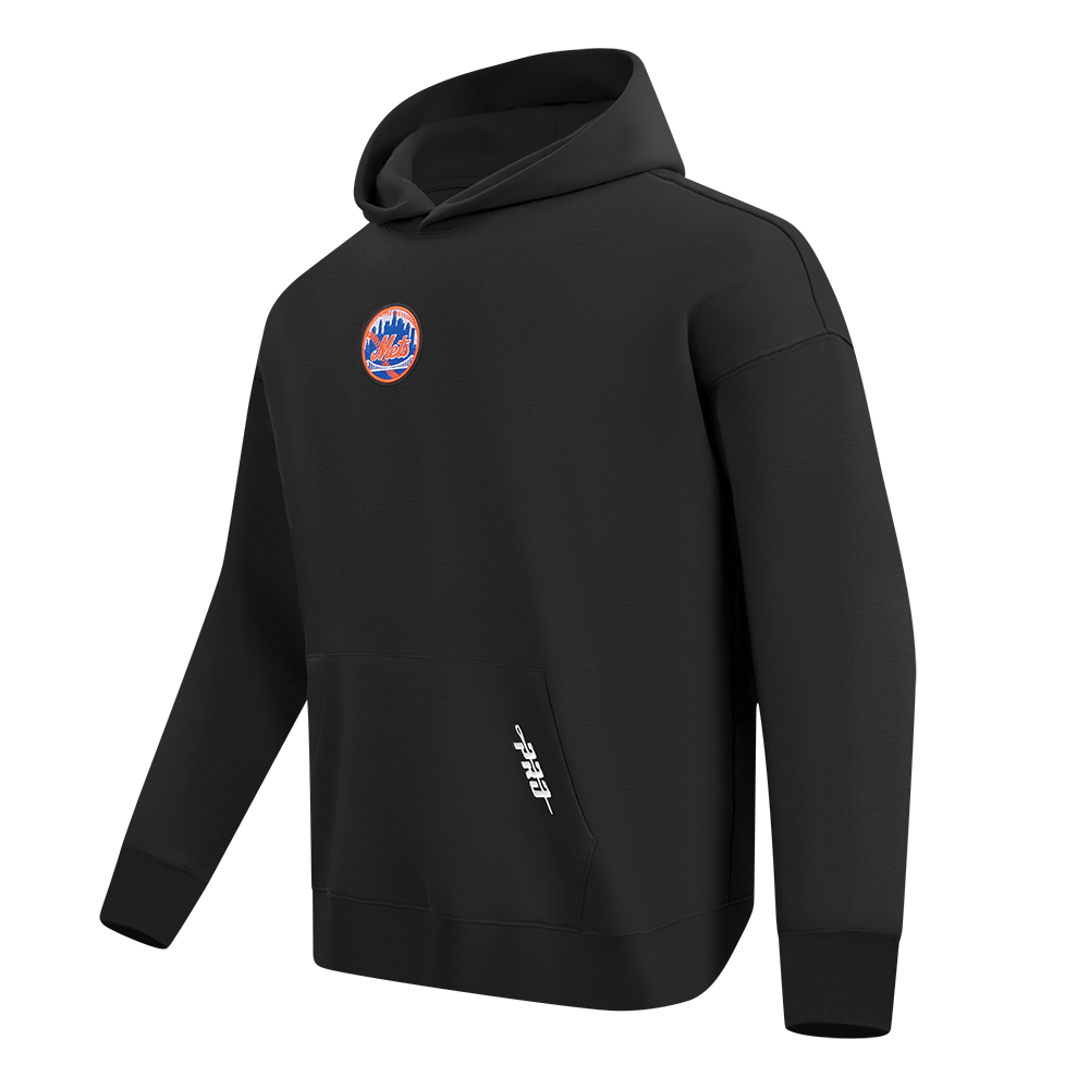 MLB NEW YORK METS CLASSIC ICON MEN'S SWEATSHIRT (BLACK)