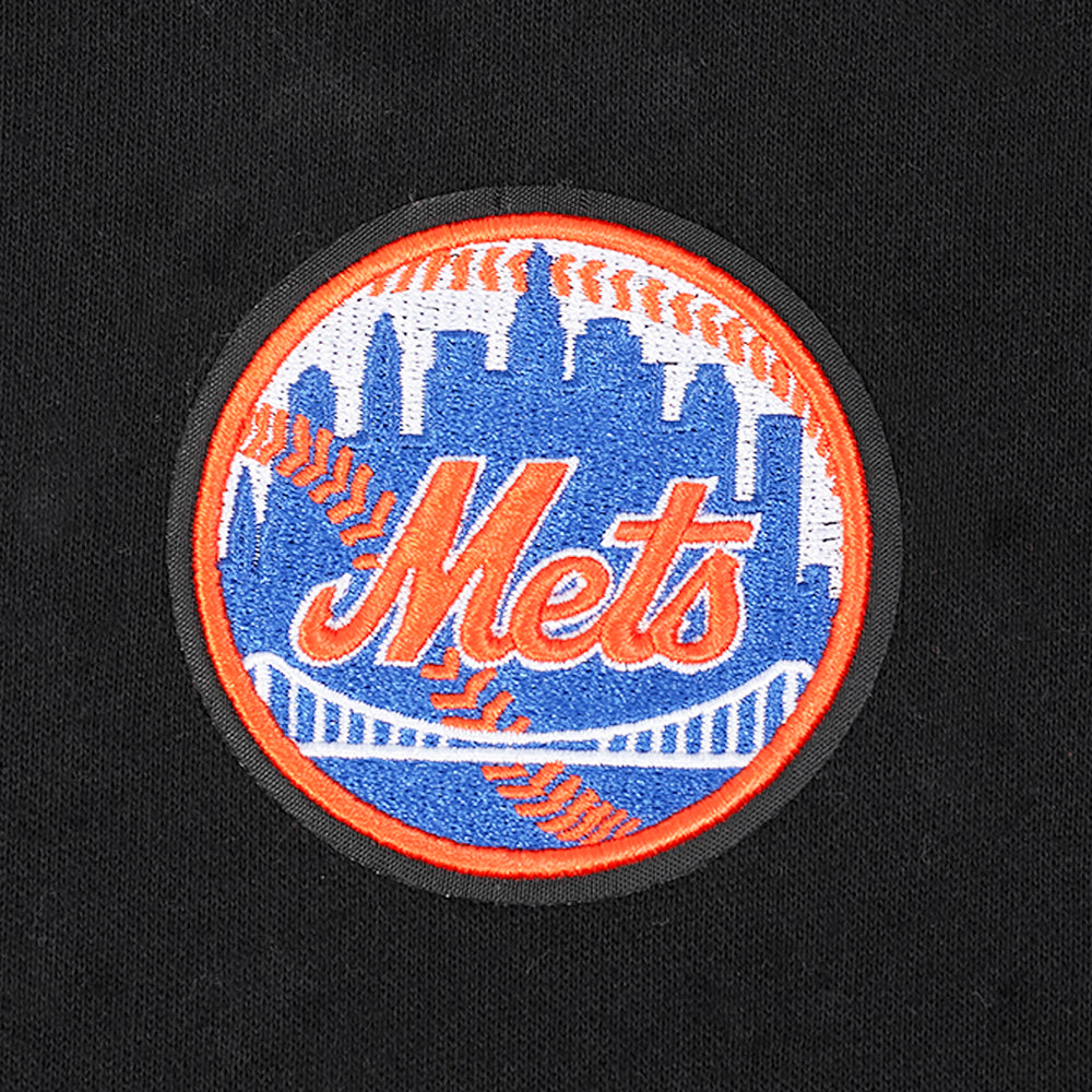 MLB NEW YORK METS CLASSIC ICON MEN'S SWEATSHIRT (BLACK)