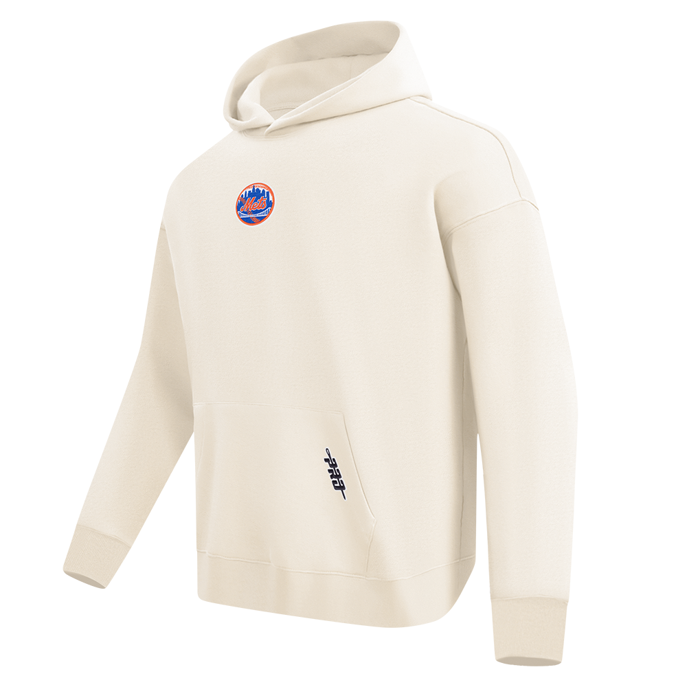 MLB NEW YORK METS CLASSIC ICON MEN'S SWEATSHIRT (EGGSHELL)