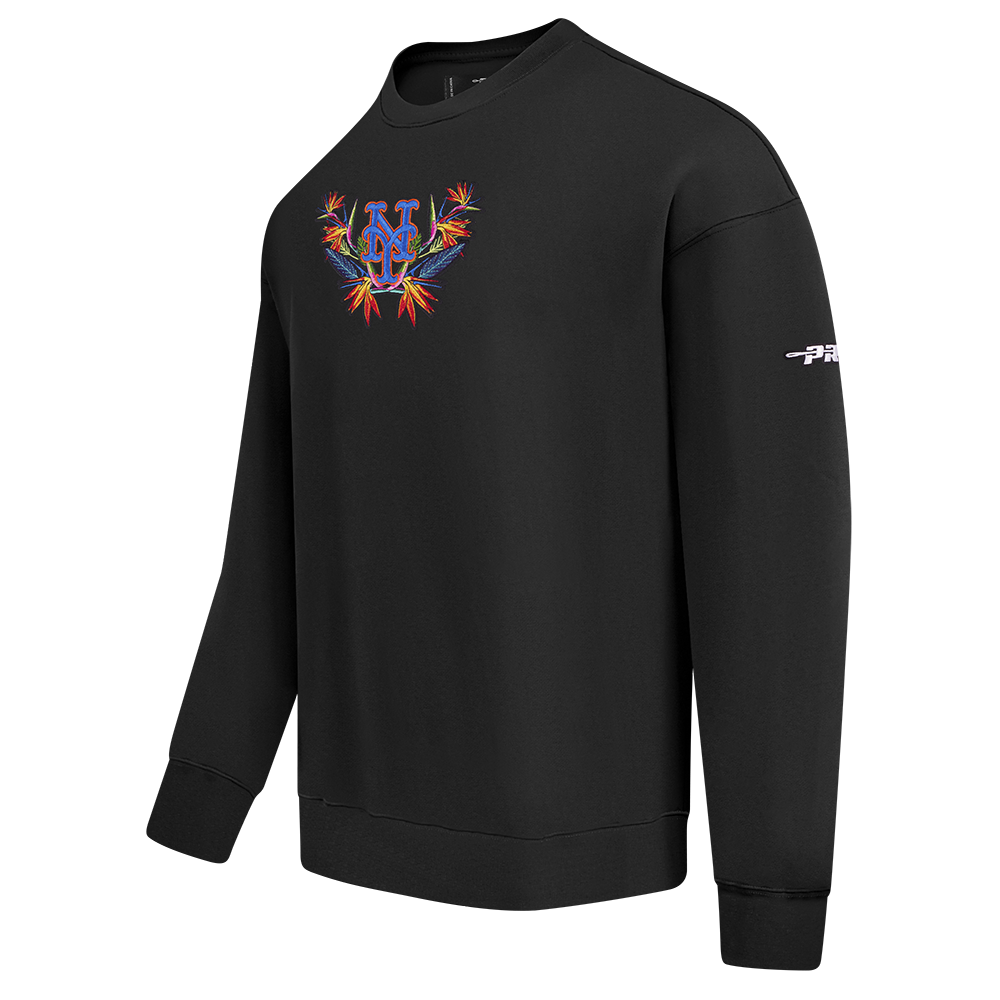 MLB NEW YORK METS PARADISE MEN'S CREWNECK (BLACK)
