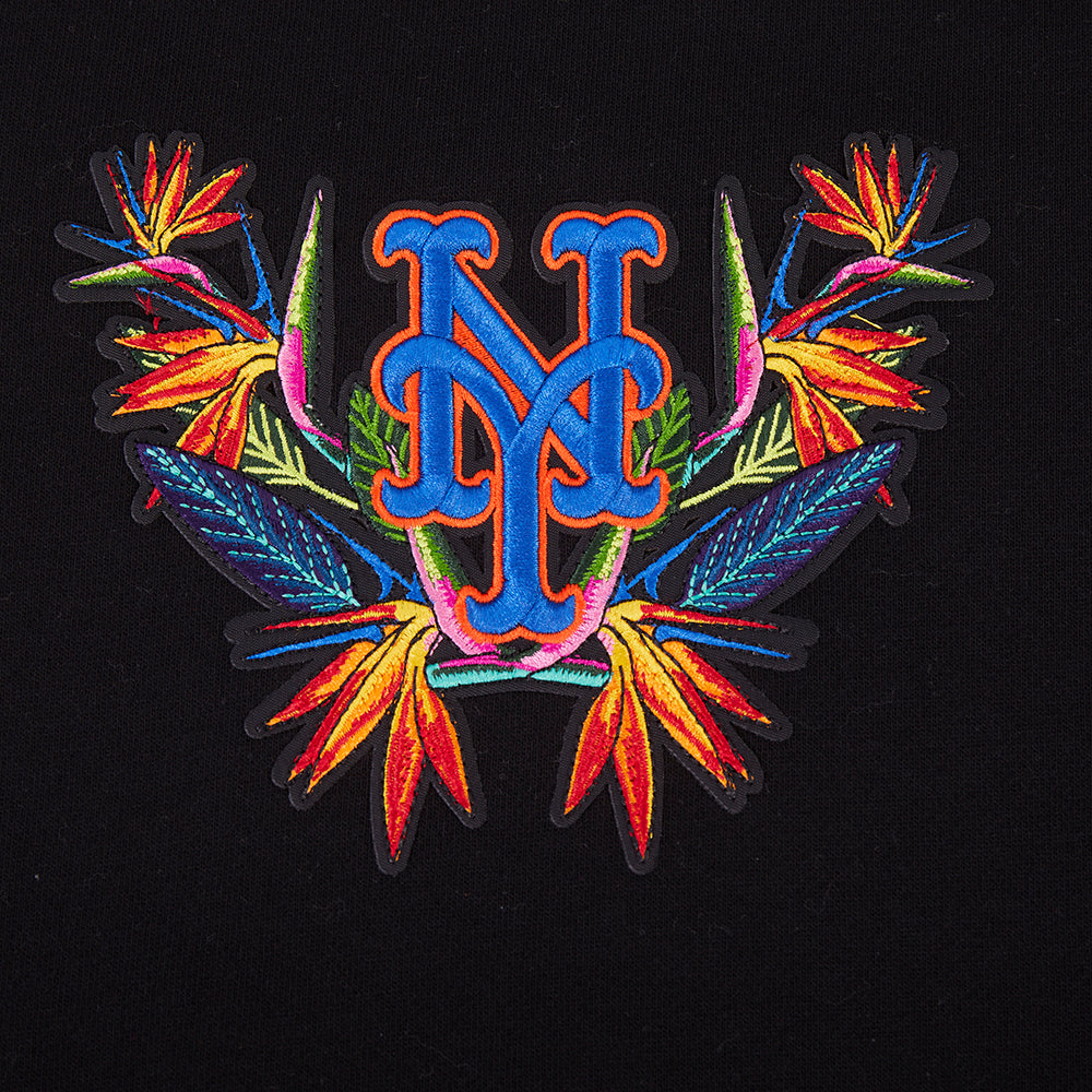 MLB NEW YORK METS PARADISE MEN'S CREWNECK (BLACK)