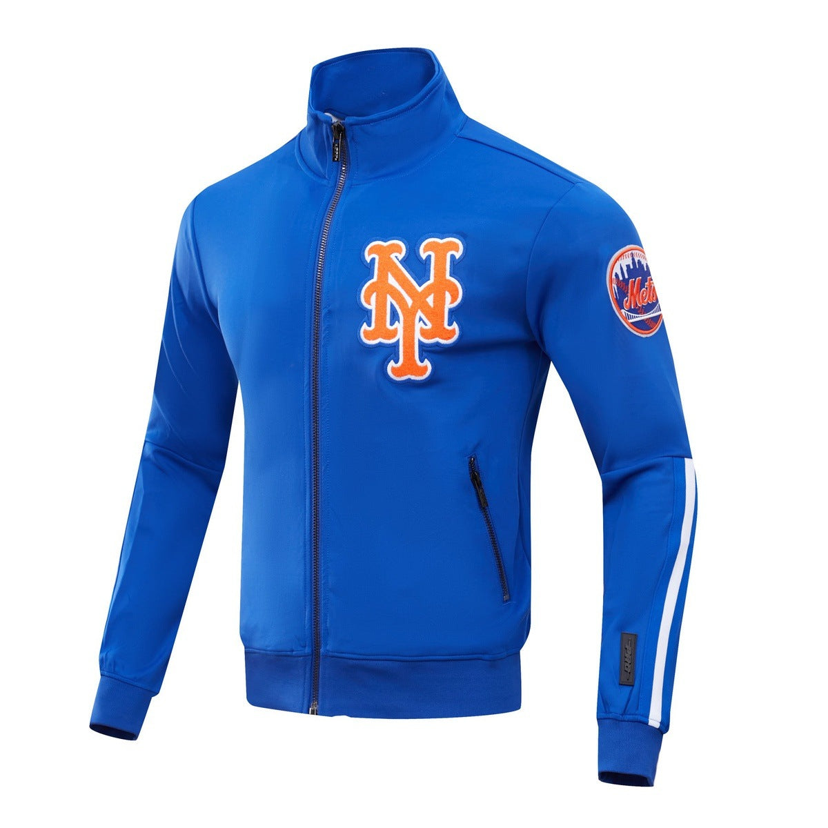MLB NEW YORK METS CLASSIC MEN'S TRACK JACKET (ROYAL BLUE)