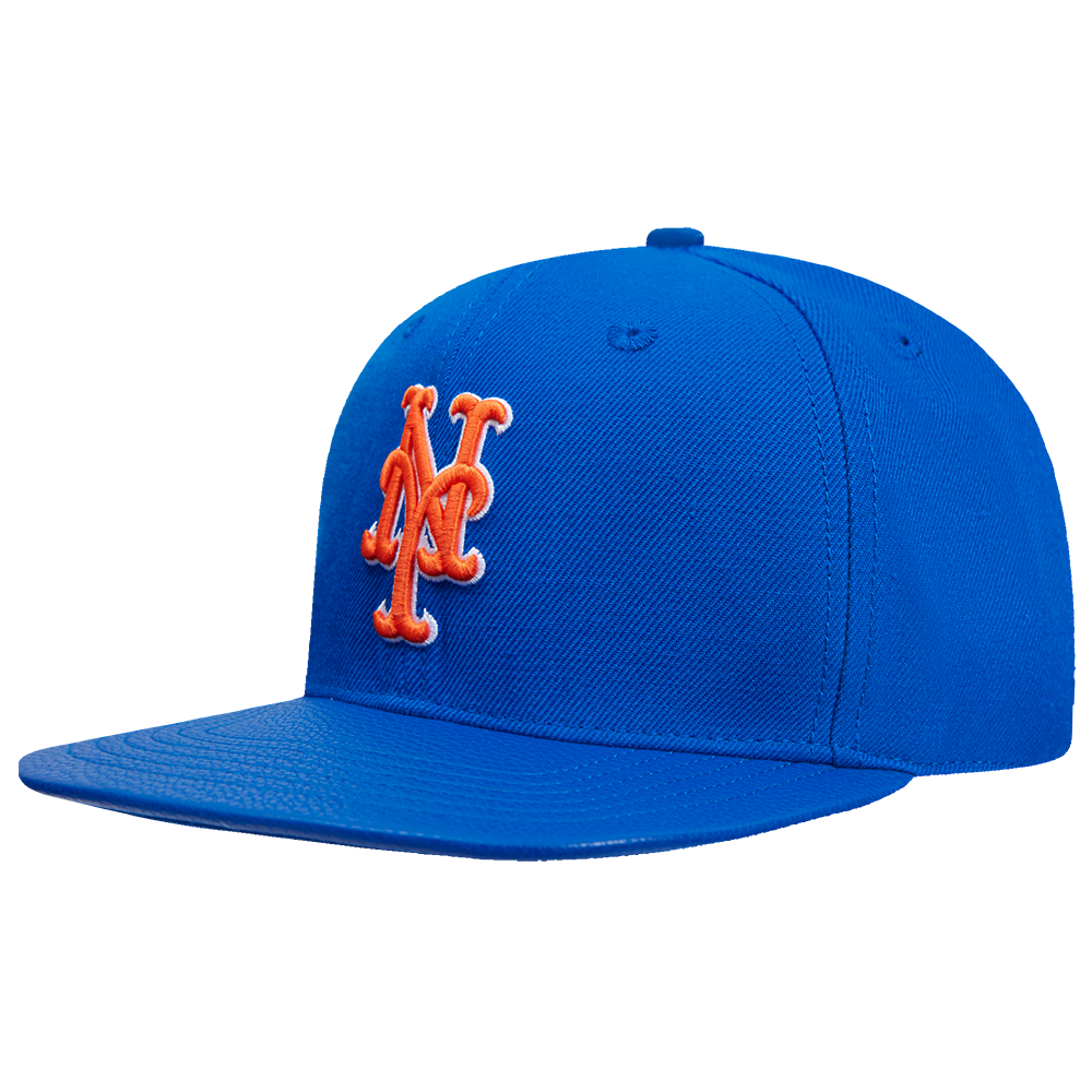 MLB NEW YORK METS SCRIPT TAIL WOOL STRAPBACK (ROYAL BLUE)