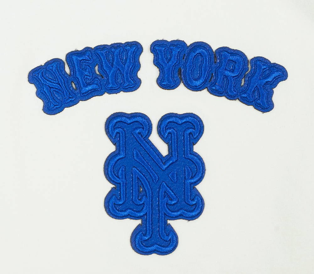 MLB NEW YORK METS TRIPLE TONAL RELAXED FIT WOMEN'S RACERBACK (EGGSHELL)