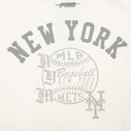 MLB NEW YORK METS STREET TEAM WOMEN'S SJ SLIM FIT TOP (EGGSHELL)