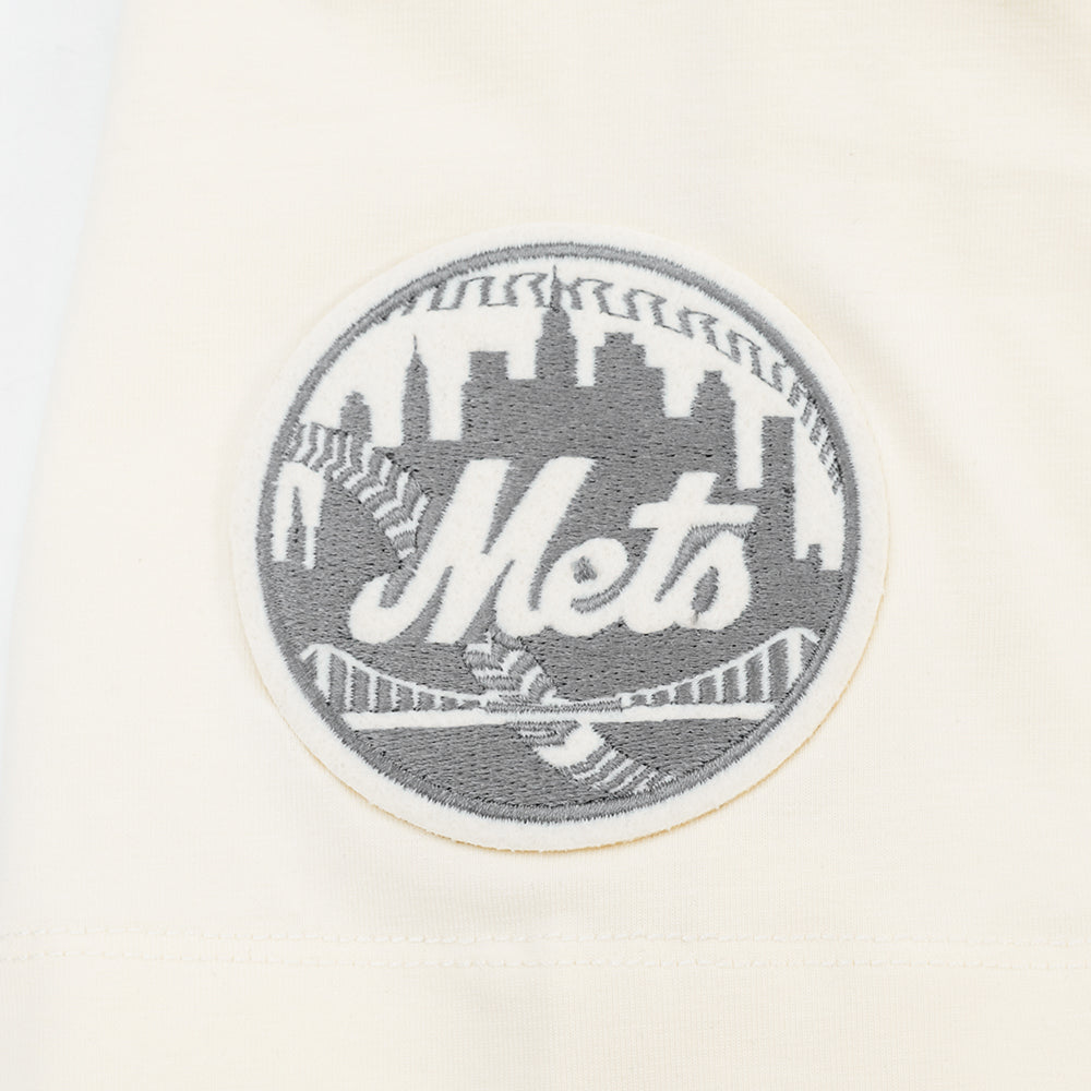 MLB NEW YORK METS STREET TEAM WOMEN'S SJ SLIM FIT TOP (EGGSHELL)