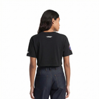 MLB NEW YORK METS CLASSIC CHENILLE WOMEN'S SJ BOXY TOP (BLACK)