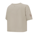 MLB NEW YORK METS NEUTRAL HAUT À COUPE CARRÉE POUR FEMME (TAUPE)