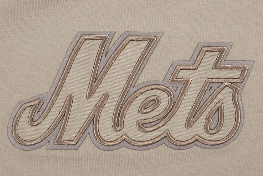 MLB NEW YORK METS NEUTRAL HAUT À COUPE CARRÉE POUR FEMME (TAUPE)