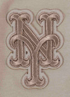 MLB NEW YORK METS NEUTRAL HAUT À COUPE CARRÉE POUR FEMME (TAUPE)