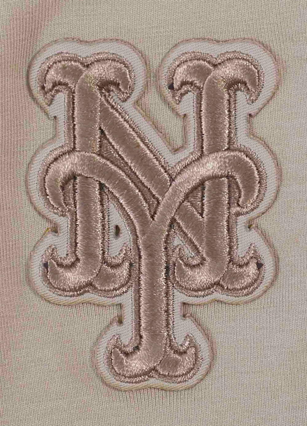 MLB NEW YORK METS NEUTRAL HAUT À COUPE CARRÉE POUR FEMME (TAUPE)