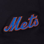 MLB NEW YORK METS CLASSIC CHENILLE WOMEN'S BODYCON DRESS (BLACK)