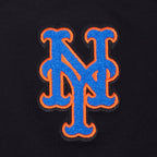 MLB NEW YORK METS CLASSIC CHENILLE WOMEN'S BODYCON DRESS (BLACK)