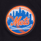 MLB NEW YORK METS CLASSIC CHENILLE WOMEN'S BODYCON DRESS (BLACK)