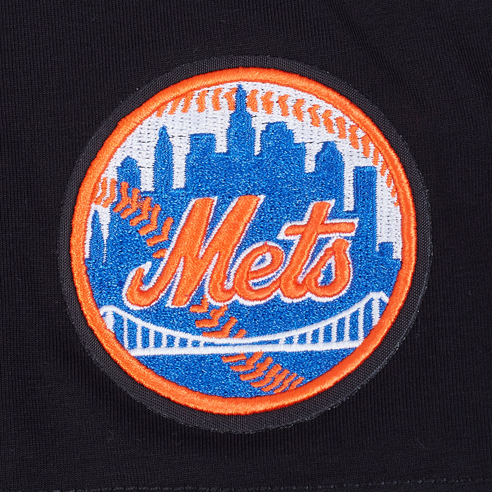 MLB NEW YORK METS CLASSIC CHENILLE WOMEN'S BODYCON DRESS (BLACK)