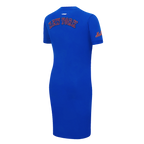 MLB NEW YORK METS CLASSIC CHENILLE ROBE MOULANTE POUR FEMME (BLEU ROYAL)
