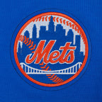MLB NEW YORK METS CLASSIC CHENILLE ROBE MOULANTE POUR FEMME (BLEU ROYAL)