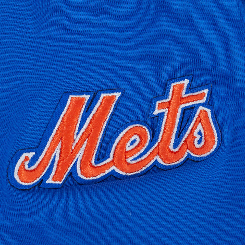 MLB NEW YORK METS CLASSIC CHENILLE ROBE MOULANTE POUR FEMME (BLEU ROYAL)