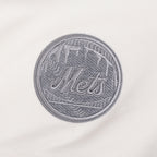 MLB NEW YORK METS REVERSE FRENCH TERRY WOMEN'S FLEECE CREWNECK (EGGSHELL)