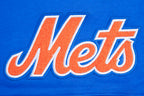 MLB NEW YORK METS CLASSIC CHANDAIL À CAPUCHON COURT POUR FEMME (BLEU ROYAL)