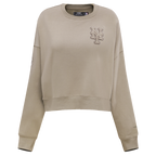MLB NEW YORK METS NEUTRAL CHANDAIL À COL ROND POUR FEMME (TAUPE)