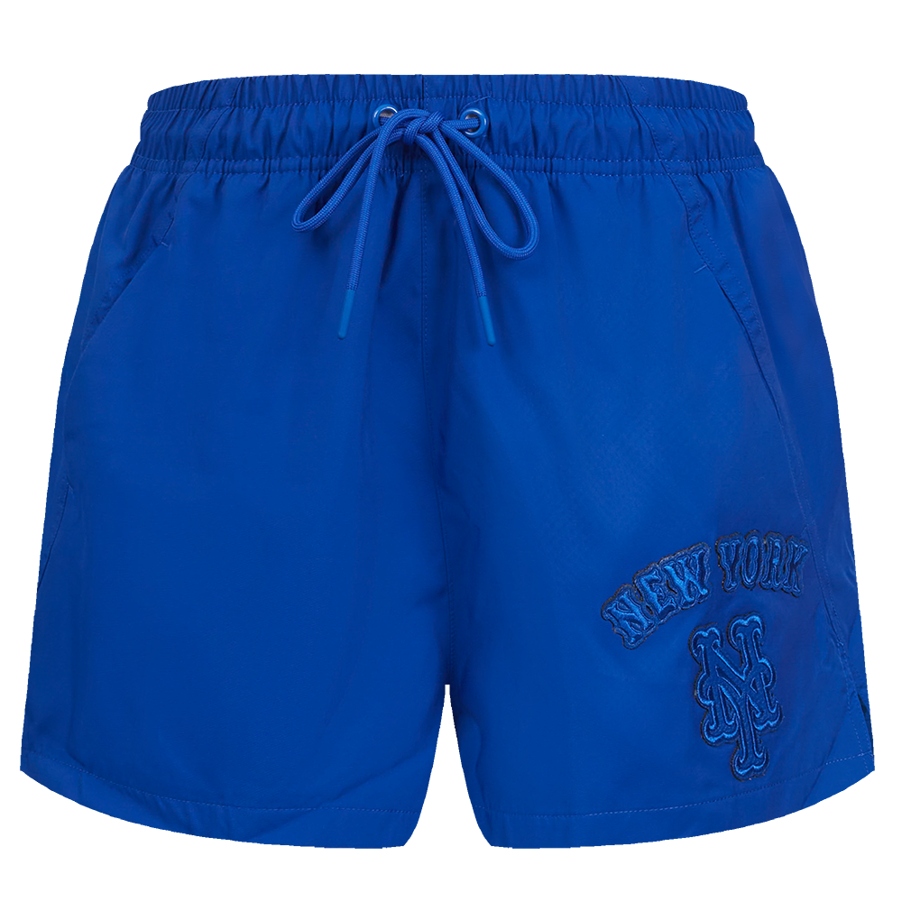 MLB NEW YORK METS TRIPLE TONAL W WOVEN WOMEN'S SHORT (ROYAL BLUE)