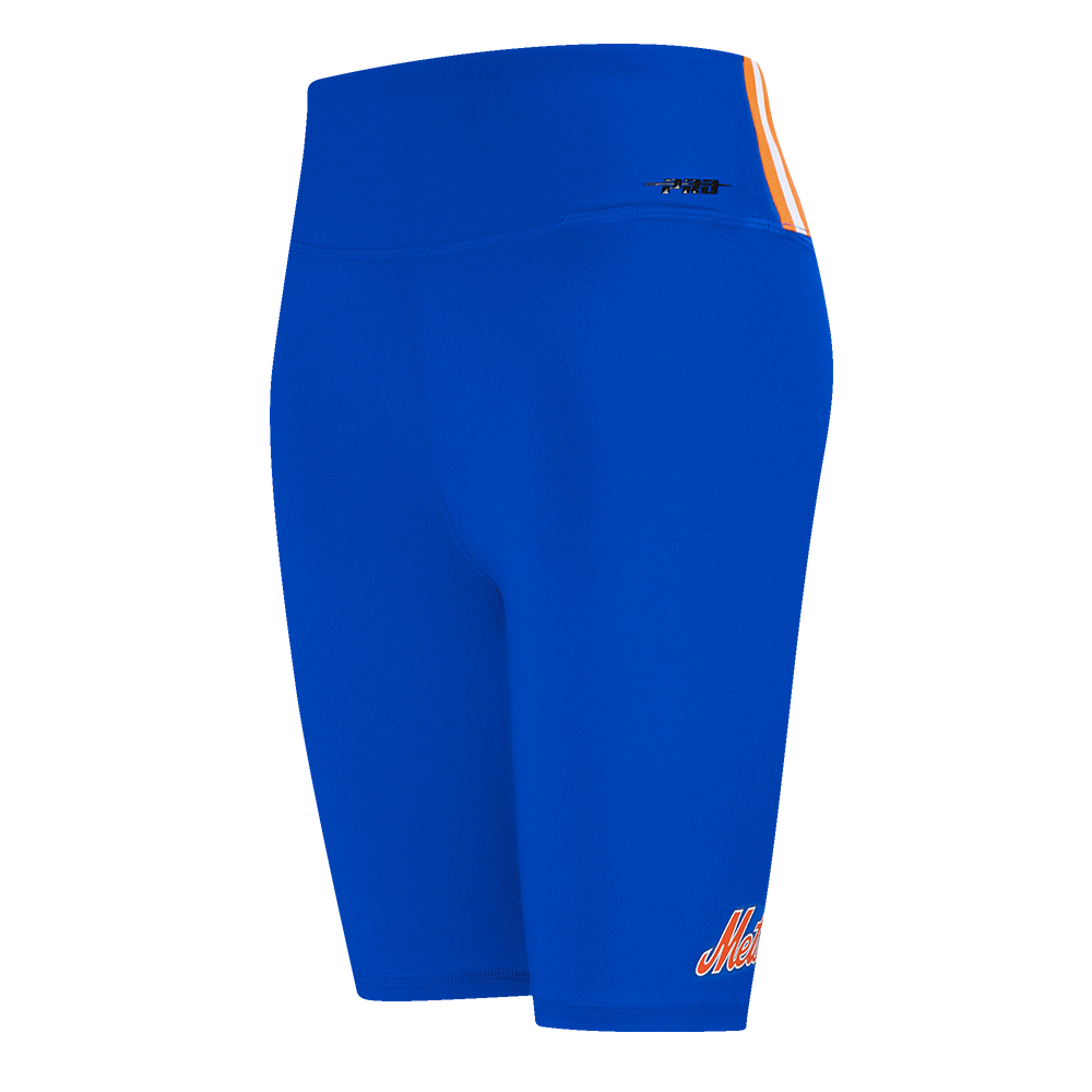 MLB NEW YORK METS CLASSIC WOMEN'S COTTON BIKE SHORT (ROYAL BLUE)