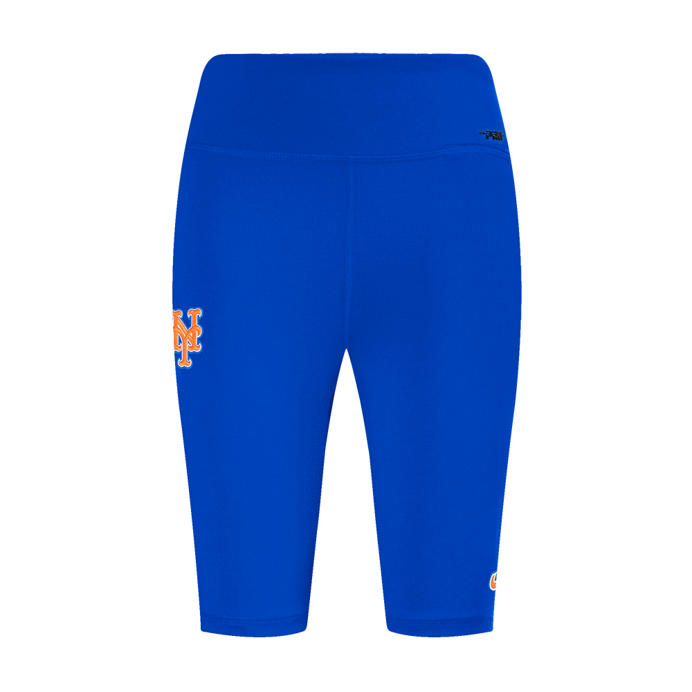 MLB NEW YORK METS CLASSIC WOMEN'S COTTON BIKE SHORT (ROYAL BLUE)