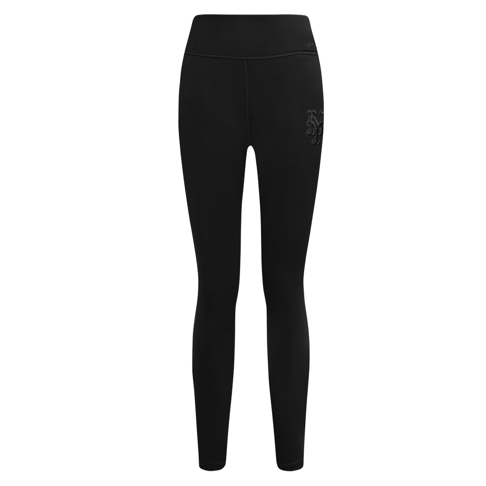 MLB NEW YORK METS NEUTRAL WOMEN'S JERSEY LEGGING (BLACK)
