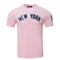 MLB NEW YORK YANKEES CLASSIC CHENILLE HAUT POUR HOMME (ROSE)