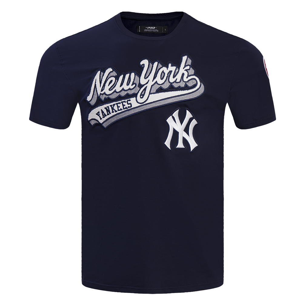 MLB NEW YORK YANKEES SCRIPT TAIL MEN'S SJ TOP (MIDNIGHT NAVY)