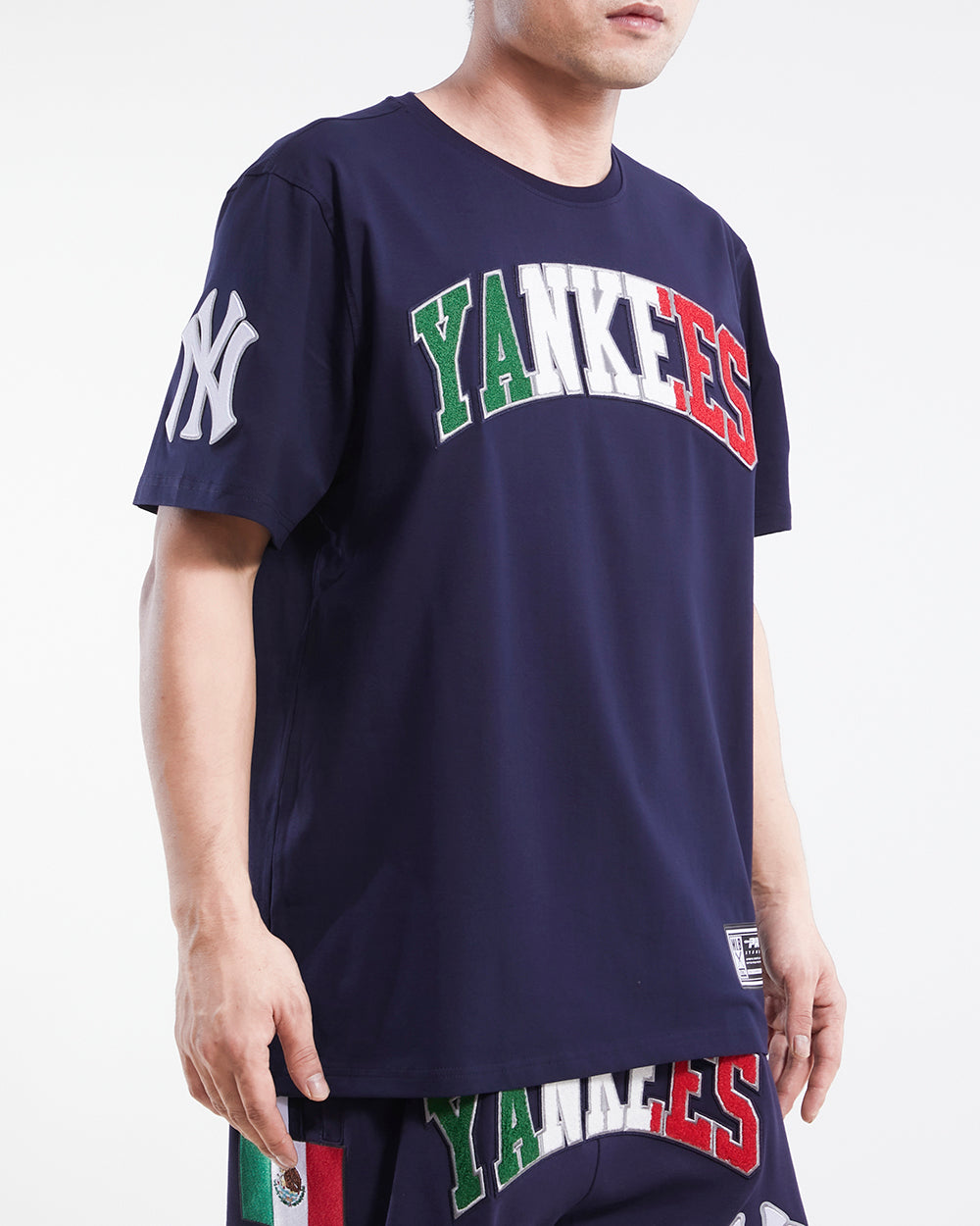 MLB NEW YORK YANKEES MEXICO WORDMARK MEN'S TOP (MIDNIGHT NAVY)